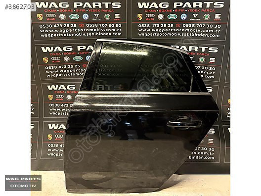2013 - 2019 AUDİ A4 SOL ARKA SİYAH HATASIZ DOLU KAPI 8K5833051