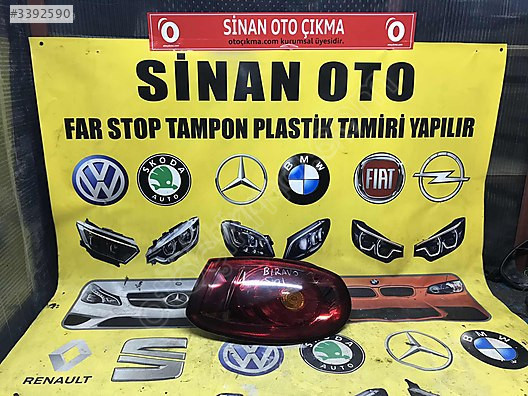FİAT BRAVO SOL DIŞ STOP ORJİNAL ÇIKMA