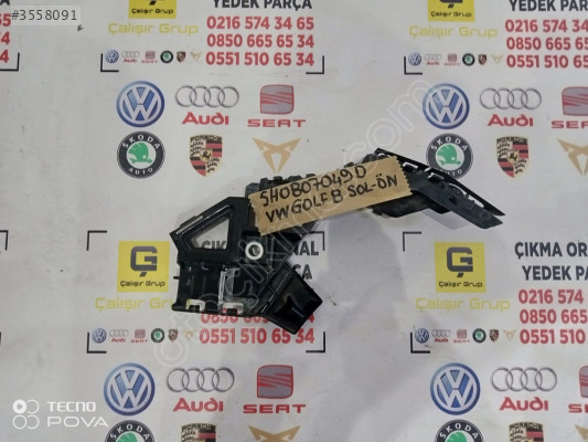 VOLKSWAGEN GOLF 8 2020- SOL ÖN TAMPON BEAKETİ OEM 5h0807049d
