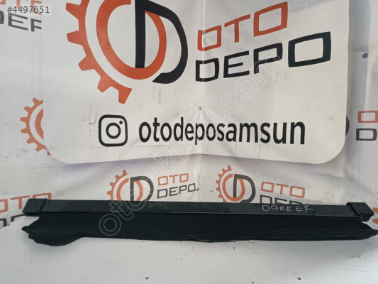 Dacia Dokker Arka Stor Perde Bagaj Rafı Siyah