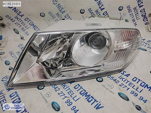 SKODA OCTAVIA KASA SOL MERCEKLİ FAR ORJ ÇIKMA 20-200-01043