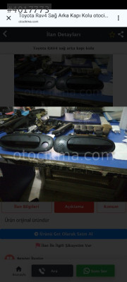 Toyota RAV4 sol ön kapı kolu
