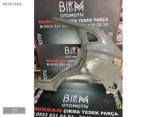Nissan Qashqai 2014- sol arka çamurluk
