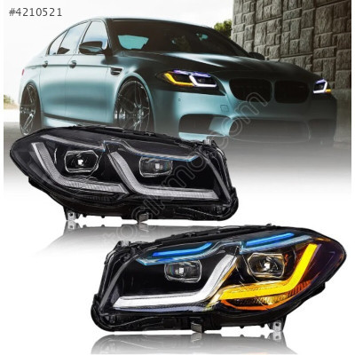 G30 LCI Dizayn Far - BMW 5 Serisi F10 LCI Uyumlu Ön Sağ Far