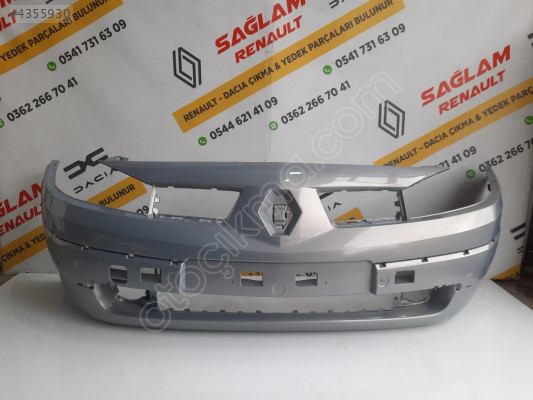 Megane 2 03-06 Sıfır İthal Ön Tampon Gri 7701474484