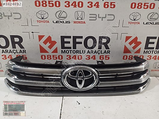TOYOTA HILUX ÖN PANJUR ÇIKMA ORİJİNAL PARÇA 2016-2021