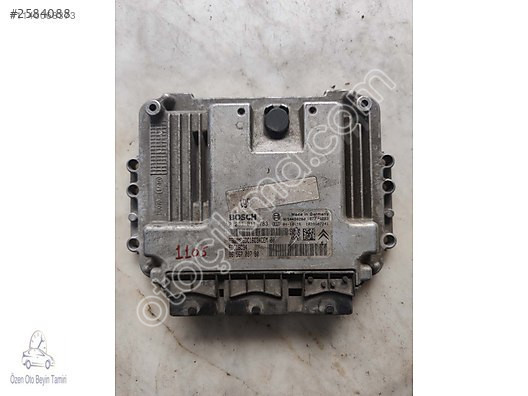 Peugeot 206 Motor Beyni 9656709780 - 0281011783 - EDC16C34