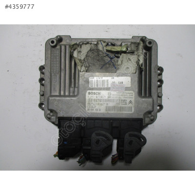 Peugeot 207 1.4 Motor Beyni 0281012529 EDC16C34 9663475880