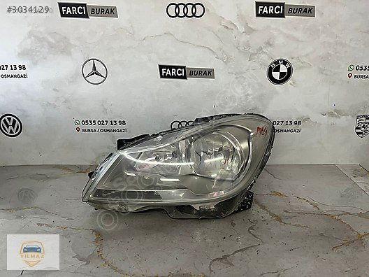 MERCEDES W204 MAKYAJLI SOL FAR ORJİNAL