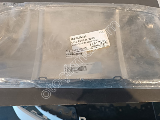 MERCEDES ML W166 ARKA TAMPON TRİMİ KROM 1668850824 SO