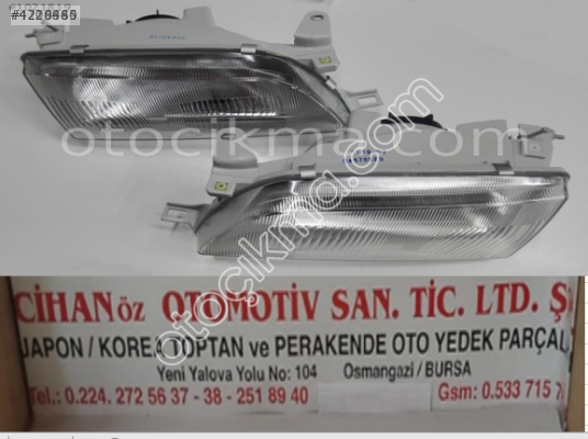 Toyota Corolla Far 1993 2001 -Sağ Sol