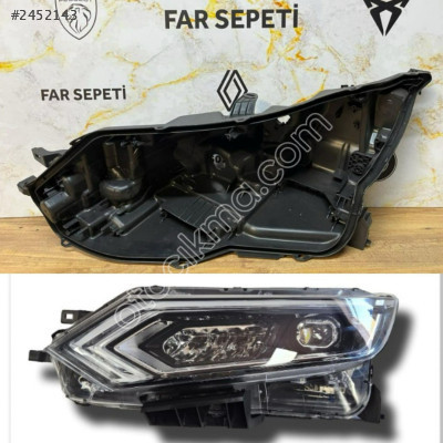 NİSSAN QASHQAİ SOL FAR KASASI LED SIFIR ÜRÜN OEM:26060HV05A