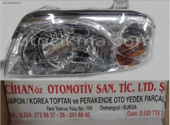 Hyundai Atos Sağ Far -2004 2008-