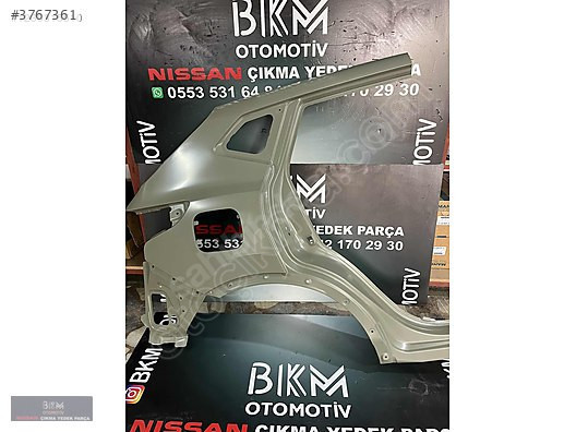 Nissan Qashqai 2014-2021 sağ arka çamurluk