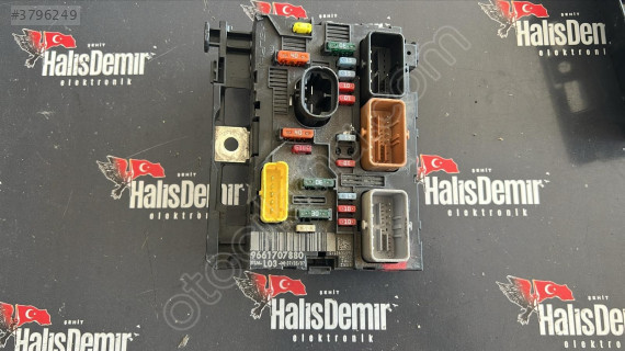 Citroen C3 Sigorta Body Beyni 9661707880