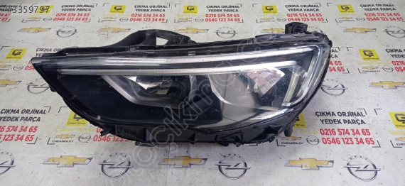 OPEL İNSİGNİA B SOL ÖN DÜZ FAR ÇIKMA SÖKME YEDEK PARÇA