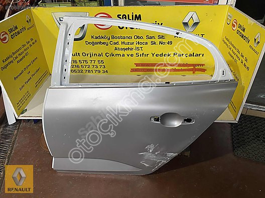 RENAULT MEGAN 4 ÇIKMA ORJINAL SOL ARKA KAPI VE DİĞER PAR