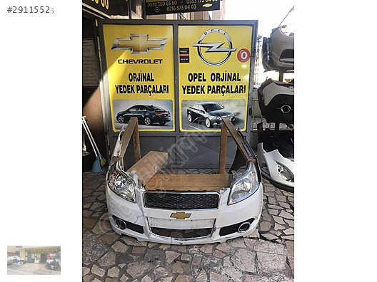 Chevrolet aveo hb komple ön set kaput tampon far çamurluk