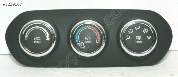 Jeep Renagade Klima Kalorifer Kontrol Paneli Düğmesi 07356461040