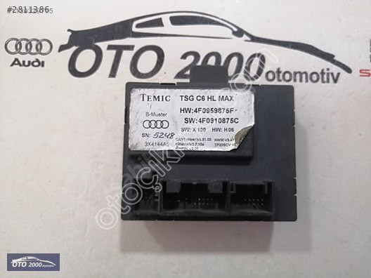 4F0959875F-4F0959875C AUDİ A6 KAPI KONTROL MODÜLÜ