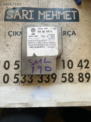 ÇIKMA VW VOLSKWAGEN POLO 6Q0 909 605A 6Q0909605A AIRBAG BEYNİ