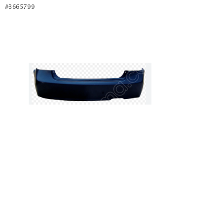 HONDA CIVIC FD6 SEDAN 2006-2011 ARKA TAMPON