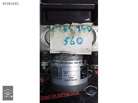 0265950560 - 0265230452 PEUGEOT 308 ABS BEYNİ