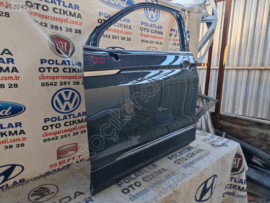 Volkswagen Tiguan ön sol kapı Orjinal hasarsız füme 2020-2024