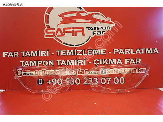 BMW F20 SIFIR ORJİNAL FAR CAMI TAKIMI