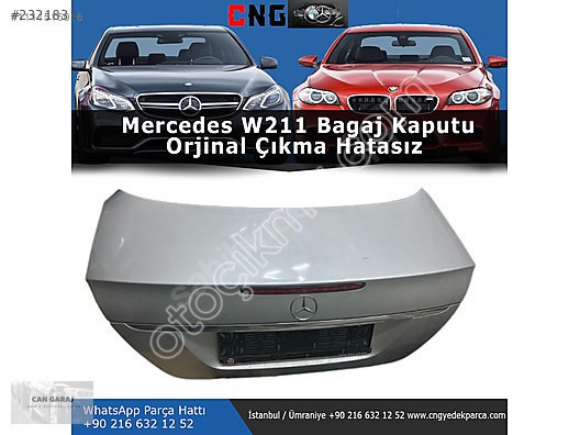 Mercedes W211 Bagaj Kaputu Hatasız Çıkma