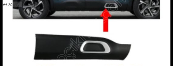 citroen c5 aircross yan kapı koruyucu Sol 8545 S1