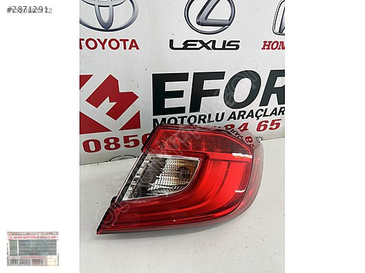 HONDA ACCORD SAĞ STOP ÇIKMA ORJİNAL YEDEK PARÇA