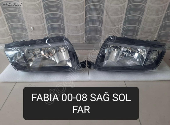 FABİA FAR TAKIMI 2000 2001 2004 2005 SIFIR 6Y1941015P 6Y1941016P