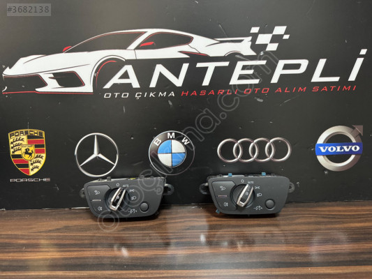 AUDİ A4 A5 Q5 Q7 FAR ANAHTARI ÇIKMA ORİJİNAL
