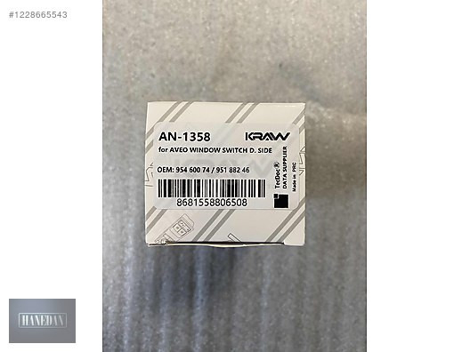 CHEVROLET AVEO SOL ÖN CAM DÜĞMESİ 95460074
