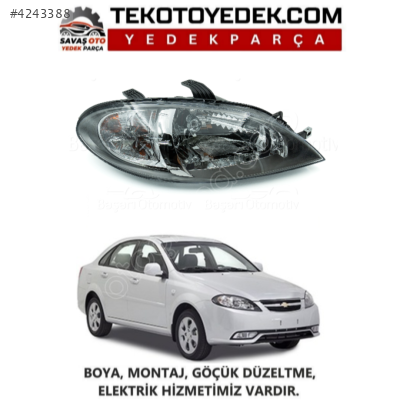 CHEVROLET LACETTI J200 ÖN FAR SAĞ SOL 2003 2004 2005 VE ÜZERİ