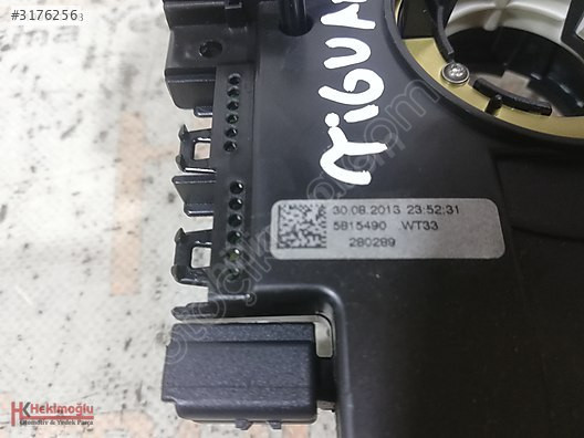 VW TİGUAN 09-16 1.4 TSİ DİREKSİYON SARGISI ZEMBEREĞİ BEYNİ 5K0 9