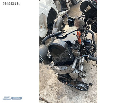 VOLKSWAGEN TRANSPORTER T5 1.9 AXB KODLU ÇIKMA ORJİNAL MOTOR