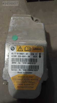 65.77 9118931-01 BMW E60 E61 İÇİN AİRBAG BEYNİ