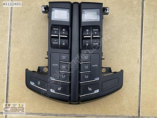 PORSCHE CAYENNE KLİMA PANELİ KONTROL TUŞ TAKIMI 7P5907049J