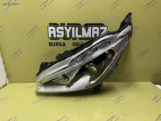 PEUGEOT 208 LEDLİ MOTORLU SOL FAR SIFIR İTHAL 9810805780 15-18