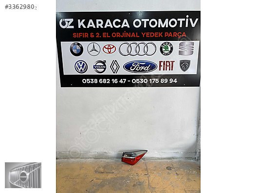 2013-2018 TOYOTA COROLLA ÇIKMA ORJİNAL LEDLİ SAĞ ARKA STOP