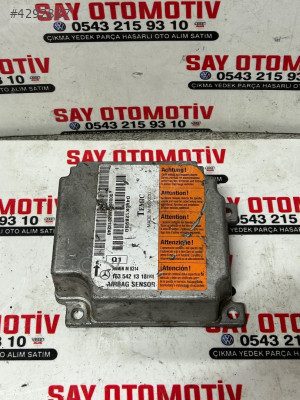 1635421318 MERCEDES W163 ML SRS AİRBAG BEYNİ TEMIC