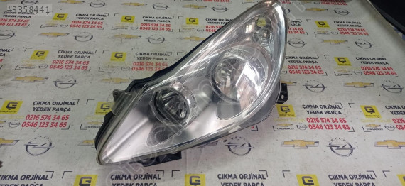 OPEL CORSA D MAKYAJSIZ SOL ÖN FAR ÇIKMA SÖKME YEDEK PARÇA