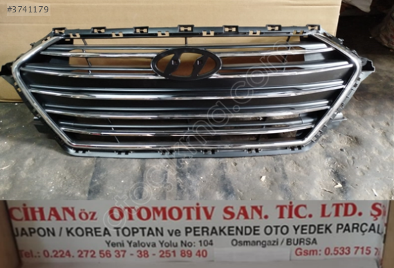 HYUNDAİ ELANTRA PANJUR KROMLU 2016-2018 86350-F2100/*-