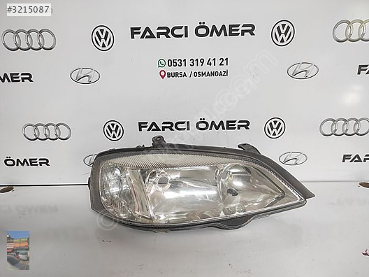 OPEL ASTRA G ÖN SAĞ FAR ORJİNAL