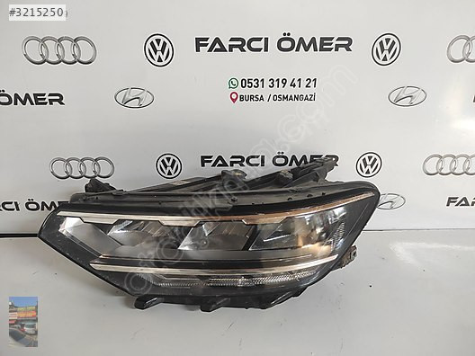 VW PASSAT B8,5 ÖN SOL FAR ORJİNAL FUL LED
