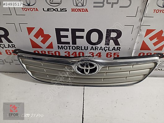 TOYOTA COROLLA SEDAN ÖN PANJUR ÇIKMA ORİJİNAL PARÇA 2004-2007