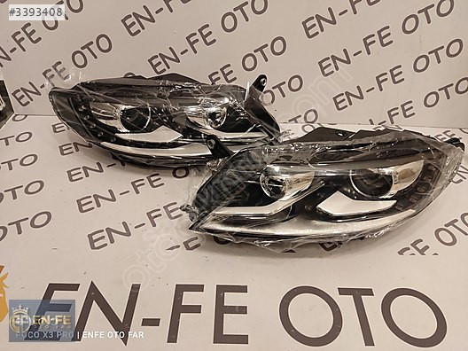 VW PASSAT CC LEDLİ LED XENON MERCEKLİ SAĞ SOL FAR SIFIR DOLU