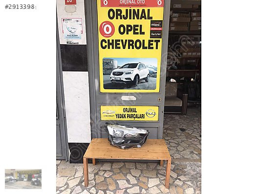 9816825980 Opel combo e ledli sağ ön far ORJİNAL OTO OPEL